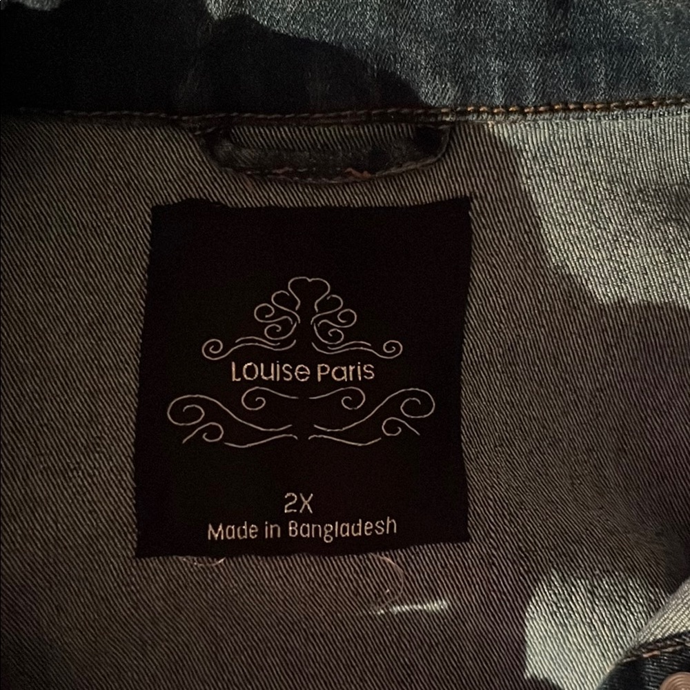 Women’s Blue Denim Jacket - Picture 2 of 2